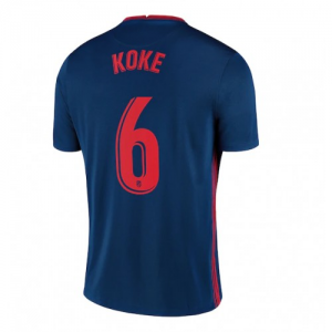 Camisetas de fútbol AtlKantético Madrid Koke 6 2ª equipación 2020 21 – Manga Corta