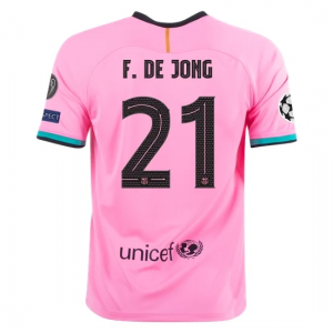 Camisetas de fútbol FC Barcelona Frenkie De Jong 21 3ª equipación 2020 21 – Manga Corta