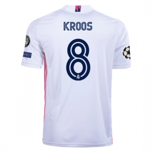 Camisetas de fútbol Real Madrid Toni Kroos 8 1ª equipación 2020 21 – Manga Corta