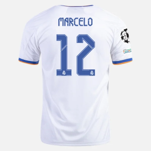 Camisetas fútbol Real Madrid Marcelo 12 1ª equipación adidas 2021/22 – Manga Corta
