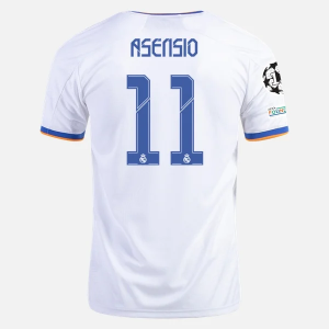 Camisetas fútbol Real Madrid Marco Asensio 11 1ª equipación adidas 2021/22 – Manga Corta