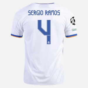 Camisetas fútbol Real Madrid Sergio Ramos 4 1ª equipación adidas 2021/22 – Manga Corta