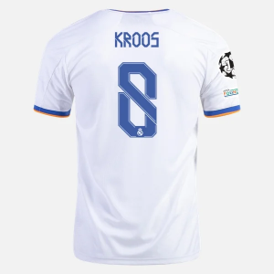 Camisetas fútbol Real Madrid Toni Kroos 8 1ª equipación adidas 2021/22 – Manga Corta