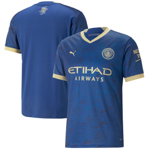 Camiseta gráfica del Año Nuevo Chino del Manchester City 2023-24 Azul