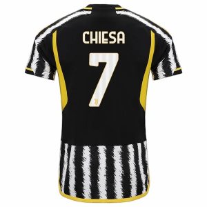 Camisetas fútbol Juventus Federico Chiesa 7 1ª equipación 2023-24 – Manga Corta